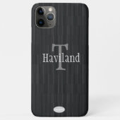 HAMbWG Graysteengradiënt monogram Case-Mate iPhone Case (Achterkant)