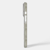 HAMbWG Grijs Gouden Gradiënt Monogram Case-Mate iPhone Case (Achterkant / Links)