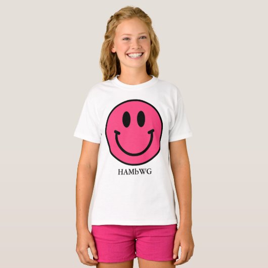HAMbWG - Jersey - Roze T-shirt (Voorkant volledig)