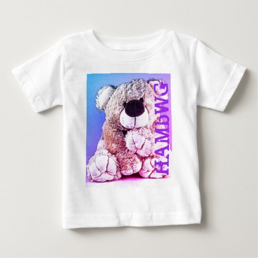 HAMbWG - Kinder T-shirt - Teddibeer (Voorkant)