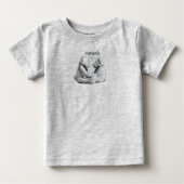 HAMbWG - Kinderen T-Shirt - Teddy Bear Love (Voorkant)