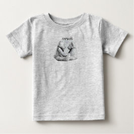 HAMbWG - Kinderen T-Shirt - Teddy Bear Love