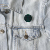 HAMbWG - Knop - Groene afgedragen Ronde Button 3,2 Cm (In situ)