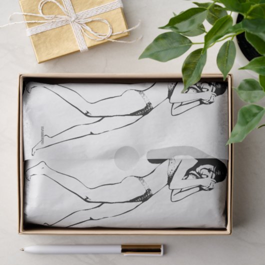 HAMbWG  Lady Tissuepapier (Geschenk)