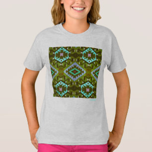 HAMbWG - Lange T-Shirt - Groene Hipster