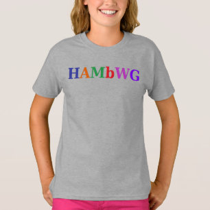 HAMbWG Logo - 9 kleuren - Football van meisjes Shi T-shirt
