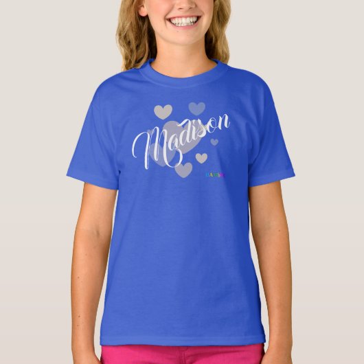 HAMbWG Logo - Meisjes gepersonaliseerd Sweatshirt  (Voorkant)