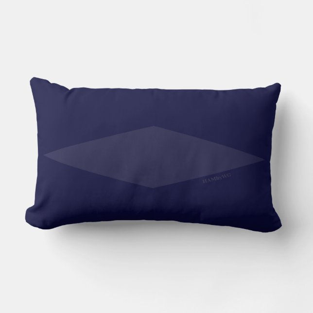 HAMbWG - Lumbar Pillow - diamantvorm Kussen (Voorkant)