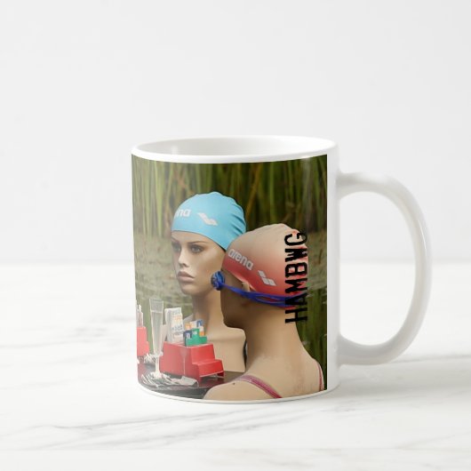 HAMbWG - Mannequin-zwemmers - Mok van koffie (Rechts)