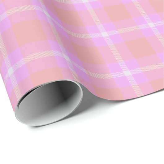 HAMbWG Matte Wrapping Paper - Roze/Perzikkleurig T Cadeaupapier (Rol Hoek)