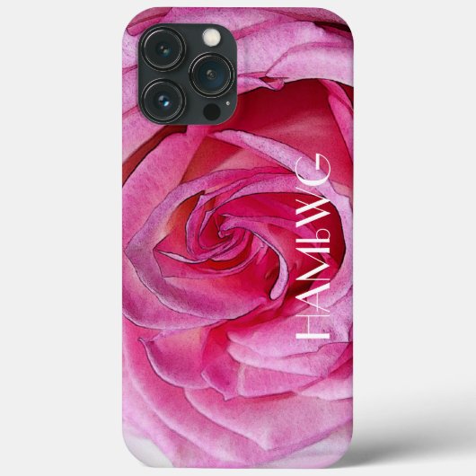 HAMbWG - Mobiele telefoondraagtas - Roze Rose Case-Mate iPhone Case (Achterkant)