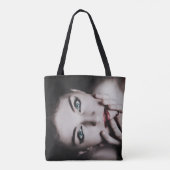 HAMBWG - Model Gezichtstaskaart Tote Bag (Achterkant)