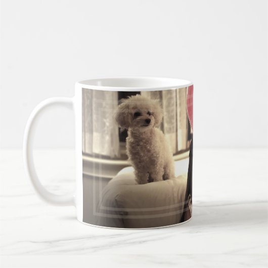 HAMbWG - Mok koffie - Girl w Baloon & Puppy (Links)