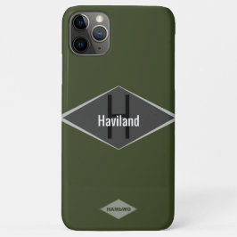HAMbWG Monogram Aangepaste kleur Case-Mate iPhone Case