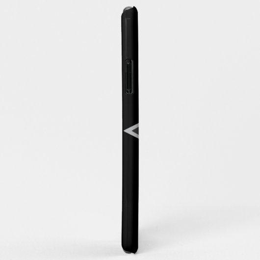 HAMbWG Monogram Aangepaste kleur Case-Mate iPhone Case (Achterkant/rechts)