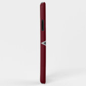 HAMbWG Monogram Aangepaste kleur Case-Mate iPhone Case (Achterkant/rechts)