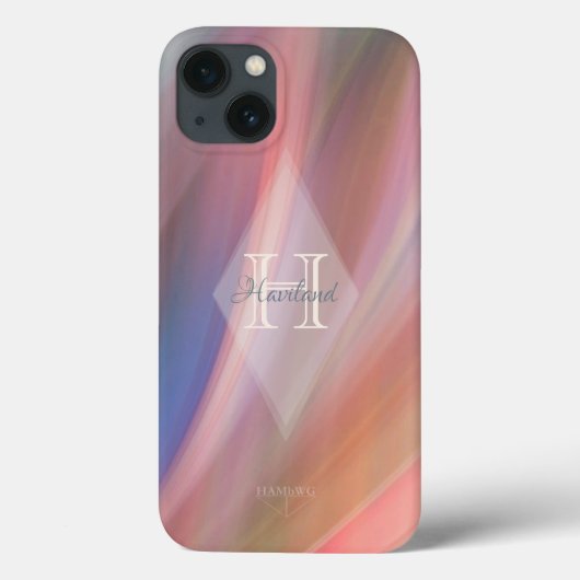 HAMbWG Monogram kaarslicht Case-Mate iPhone Case (Achterkant)