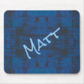 HAMbWG - Mousepad - Blauw verhit Muismat (Voorkant)