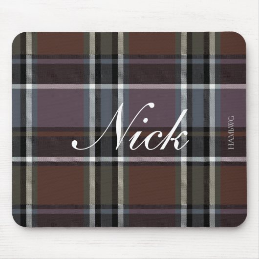 HAMbWG - Mousepad -Brown Pset Muismat (Voorkant)