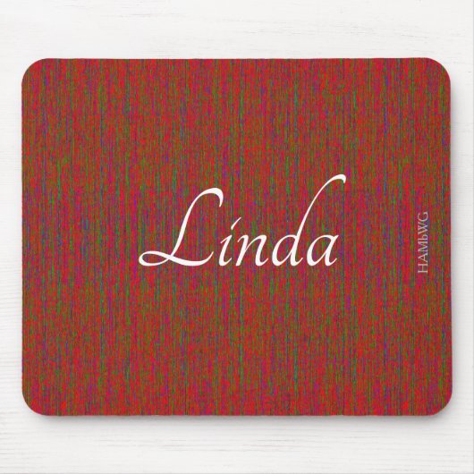 HAMbWG - Mousepad - Crazy Red Muismat (Voorkant)