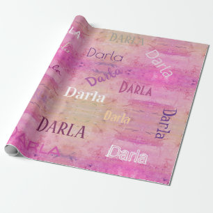 HAMbWG Naam Verjaardag Gift Wrap HAMbWG Cadeaupapier