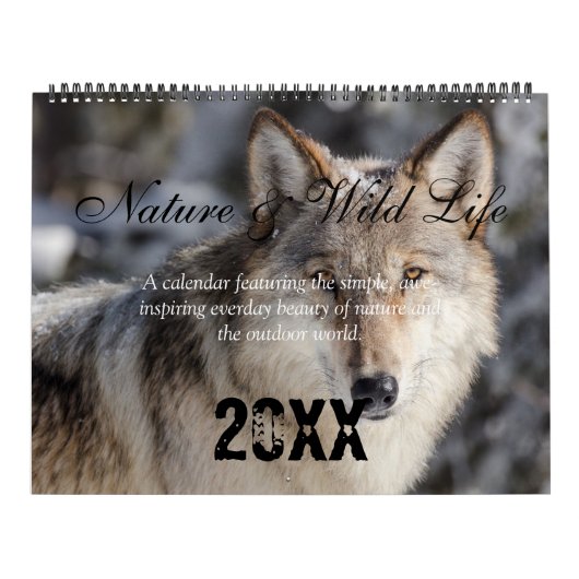 HAMbWG Natuur & Wilde Leven - Kalender (Hoes)