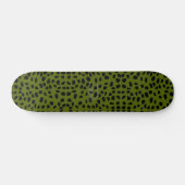HAMbWG Olive Green leopard Persoonlijk Skateboard (Horizontaal)