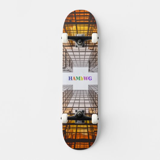 HAMbWG Ontworpen skateboard - Architectuur (Voorkant)