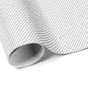 HAMbWG-opvulpapier - Witte dunne, Blu-lijnen Cadeaupapier