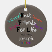 HAMbWG - Ornament - Emoji - BFFL's (Achterkant)