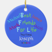 HAMbWG - Ornament - Emoji - BFFL's (Achterkant)