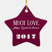 HAMbWG - Ornament - Star -  (Achterkant)