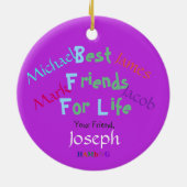 HAMbWG - Ornament - zoals Emoji - BFFLs (Achterkant)