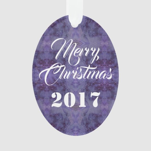 HAMbWG - Ovaal Ornament - Amethyst (voorkant)