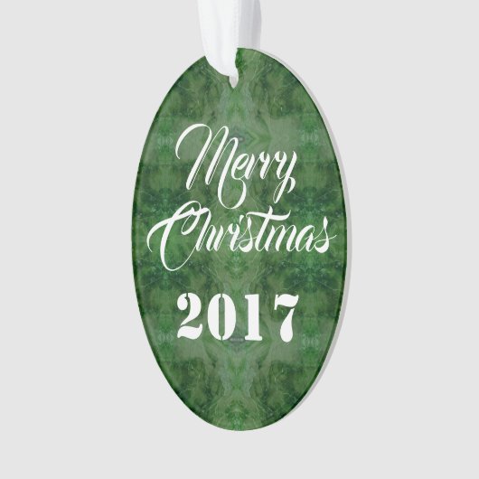 HAMbWG - Ovaal Ornament - Emerald (voorkant)