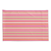 HAMbWG - Paar kussenslopen - Roze streep (Achterkant-Rechts)