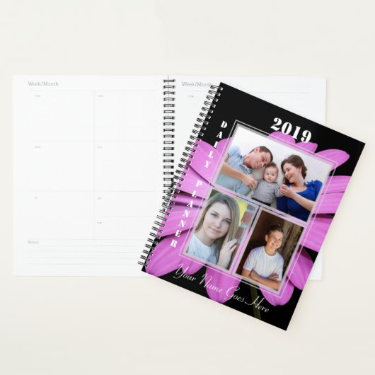 HAMbWG - Paarse Daisy Planner (Display)