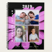 HAMbWG - Paarse Daisy Planner (Voorkant)