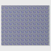 HAMbWG-pakpapier - Blauw Camouflage Cadeaupapier (Vlak)