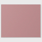 HAMbWG-pakpapier - Rood/wit gestreept Cadeaupapier (Vlak)