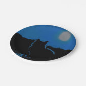 HAMbWG - Papieren Bord - Blauwe kat en muis (Gekanteld)