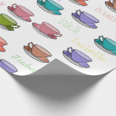 HAMbWG Pastel Tea Cups  Cadeaupapier (Hoek)
