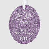 HAMbWG - Photo Mandala Theme Ornament (voorkant)