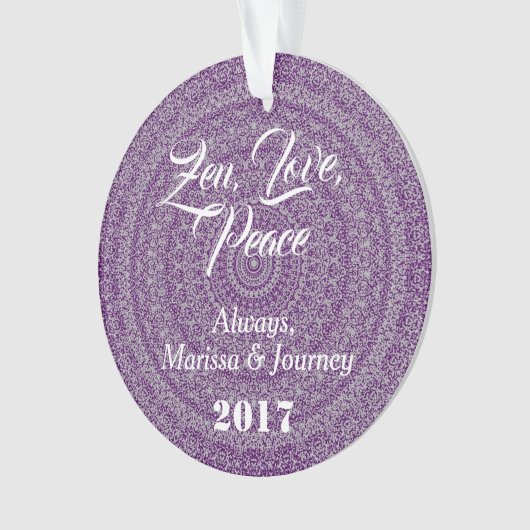 HAMbWG - Photo Mandala Theme Ornament (voorkant)