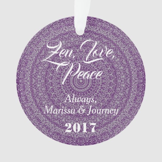 HAMbWG - Photo Mandala Theme Ornament (voorkant)