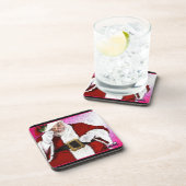 HAMbWG - Plastic Coasters (6) - Santa Claus Bier Onderzetter (Rechterzijde)