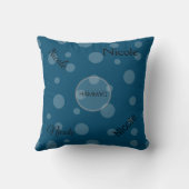 HAMbWG Polka Dot Name Kussen (Achterkant)