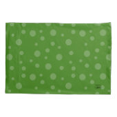 HAMbWG Polka Stippen - Lime Groen Kussensloop (Achterkant)