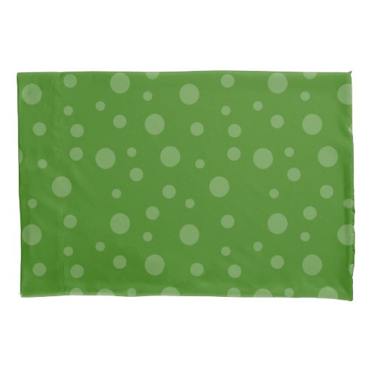 HAMbWG Polka Stippen - Lime Groen Kussensloop (Voorkant)