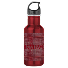 HAMbWG Rood/Rode waterfles (18 oz)